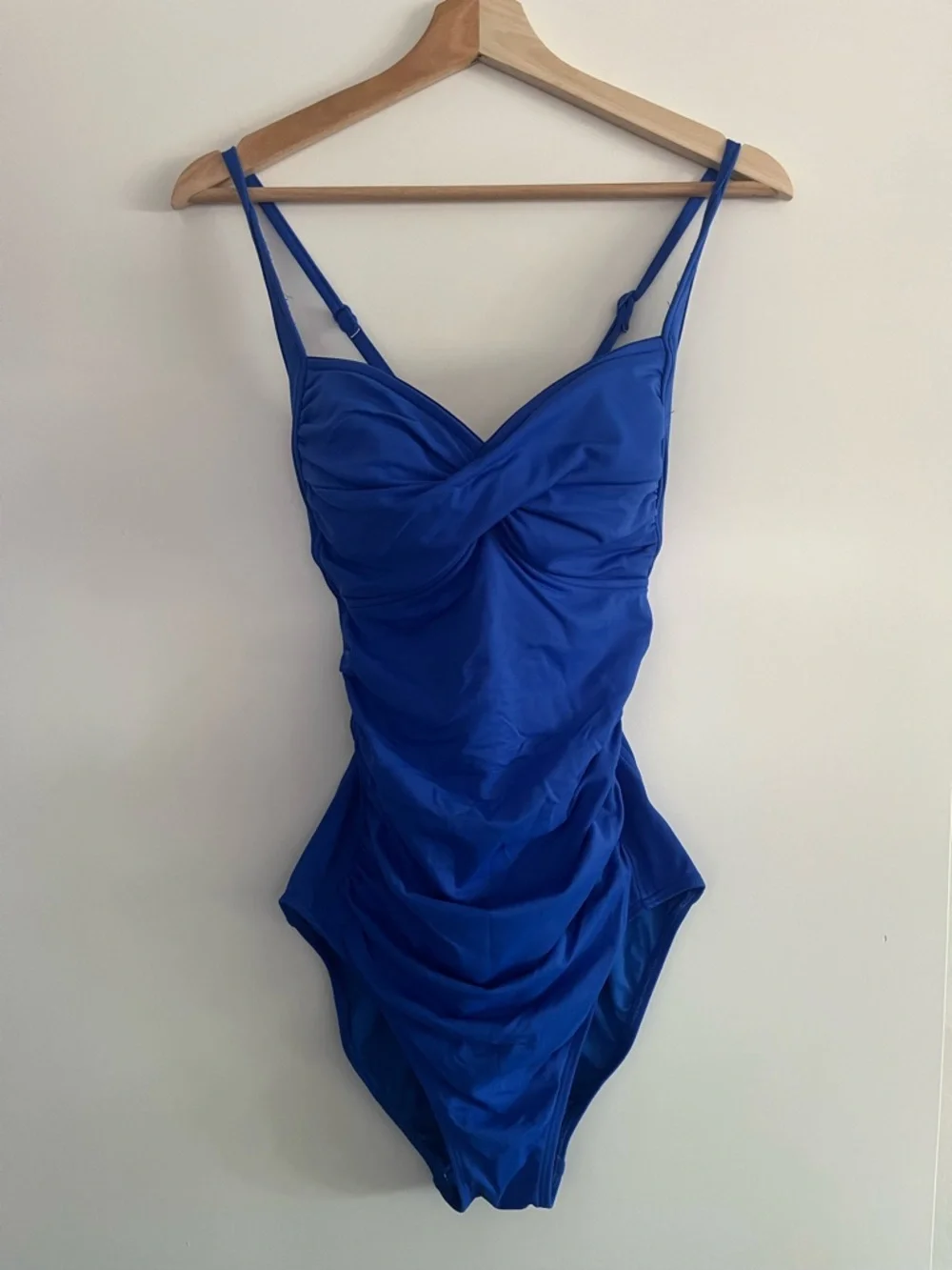 Seafolly Collective Twist One Piece Swimsuit Royal Blue US 12